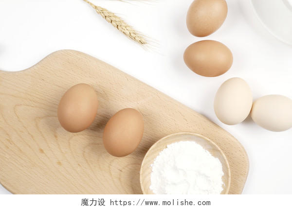 食物食材鸡蛋背景图片